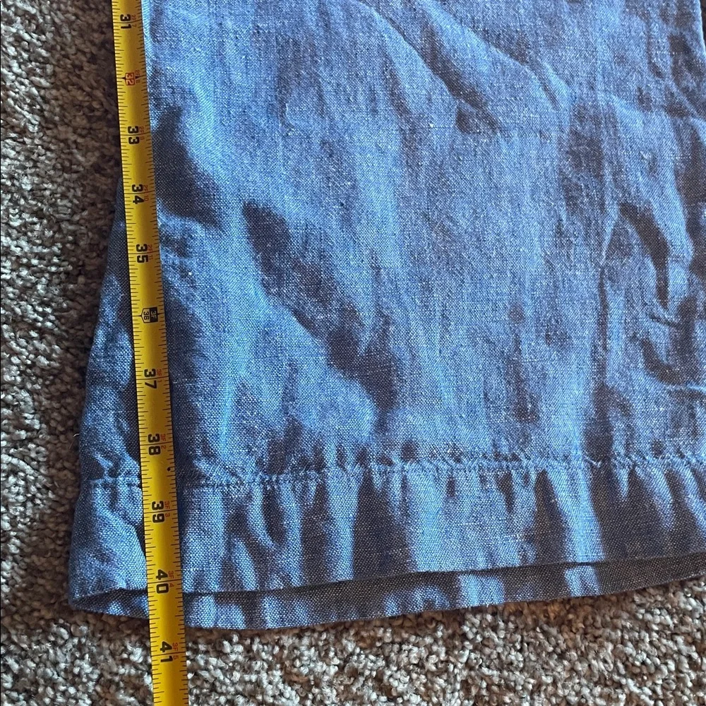 Talbots Light Blue Linen Chinos